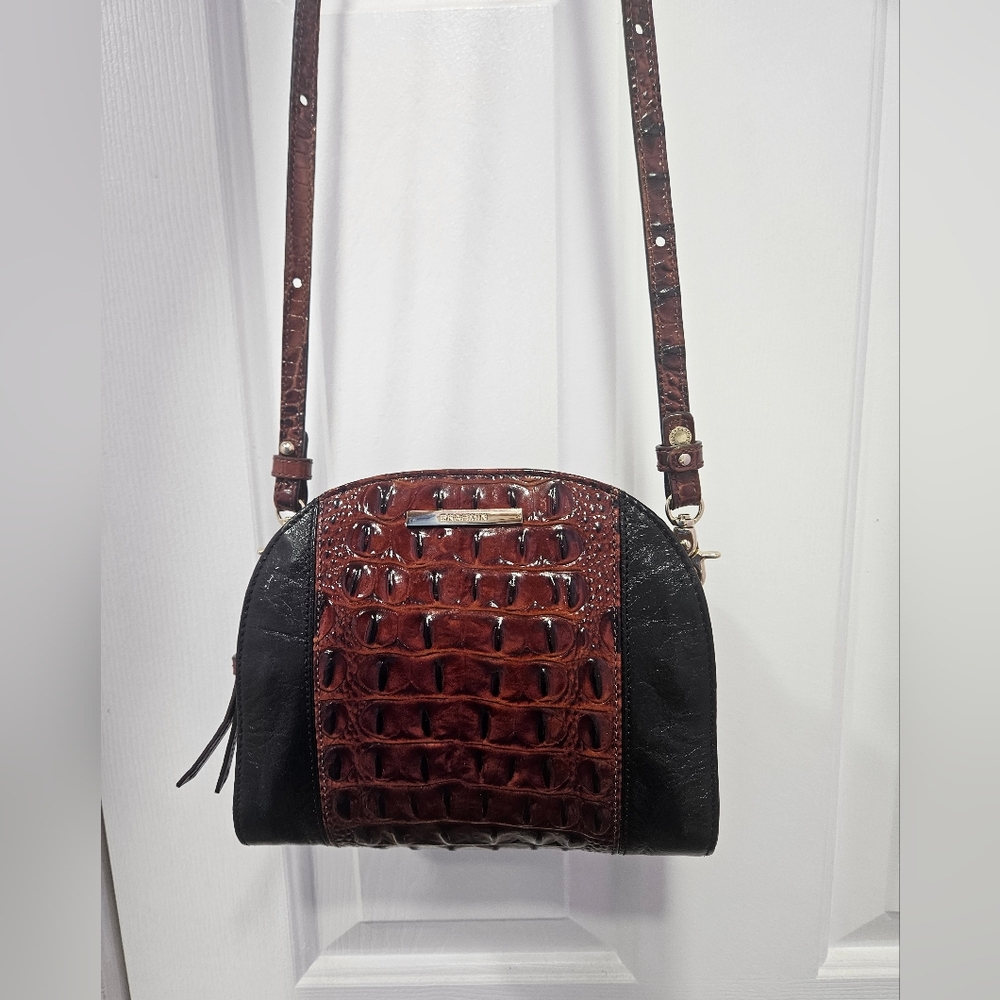 Brahmin Leah Melbourne Crossbody Bag - EUC - Picture 10 of 12